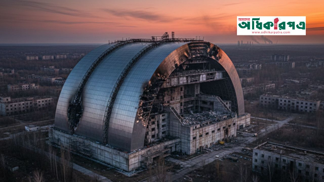 চেরনোবিলের রেডিয়েশন শিল্ডের নিরাপত্তা প্রাচীর ঝুঁকিতে: IAEA-এর জরুরি সতর্কতা